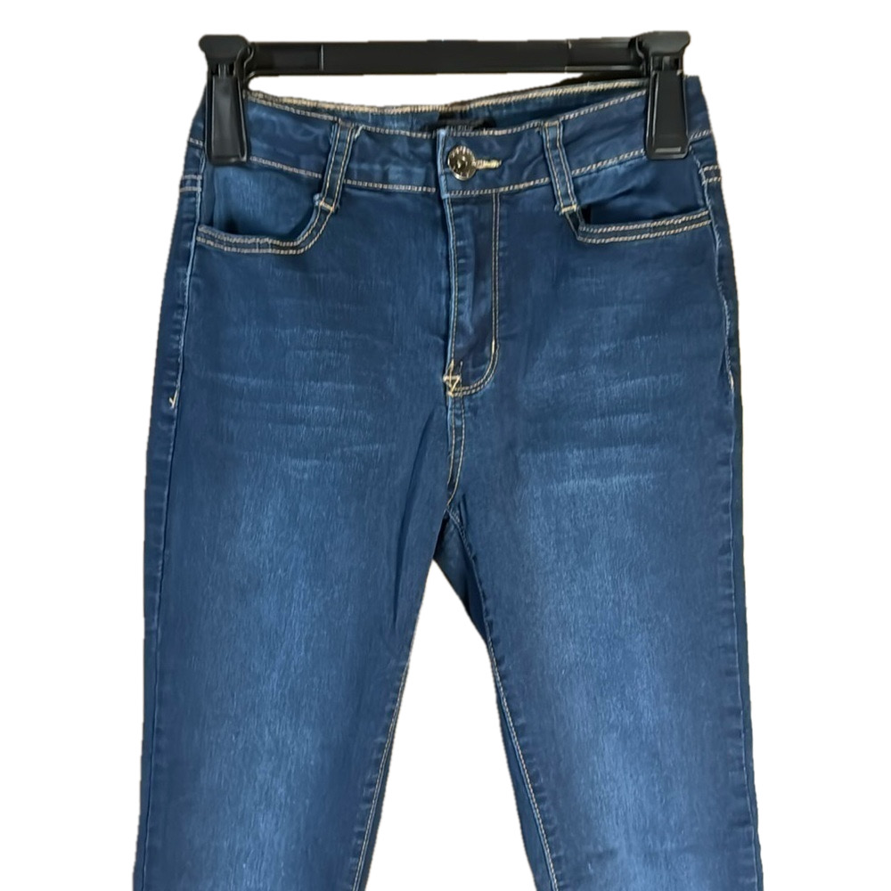 Serpentine Dark Blue Skinny Jeans Size 4 - Picture 2 of 5